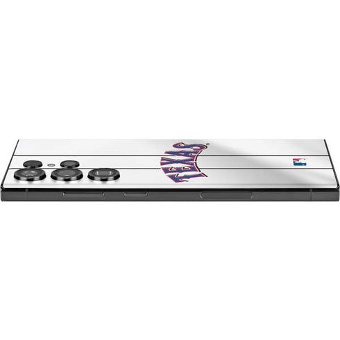 MLB Texas Rangers Home Jersey Galaxy Skins