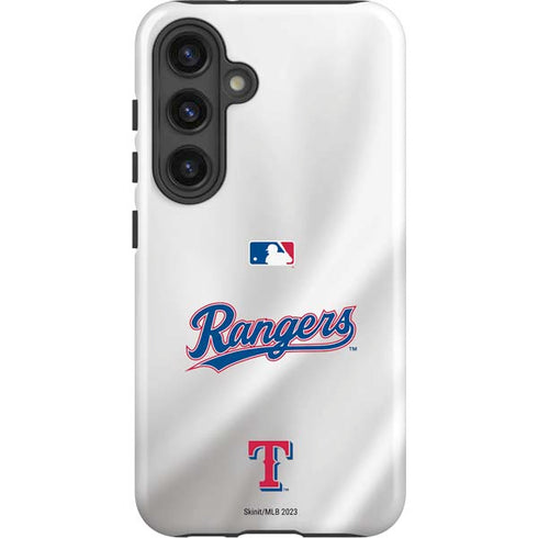 MLB Texas Rangers Home Jersey Galaxy S25 Plus Impact Case