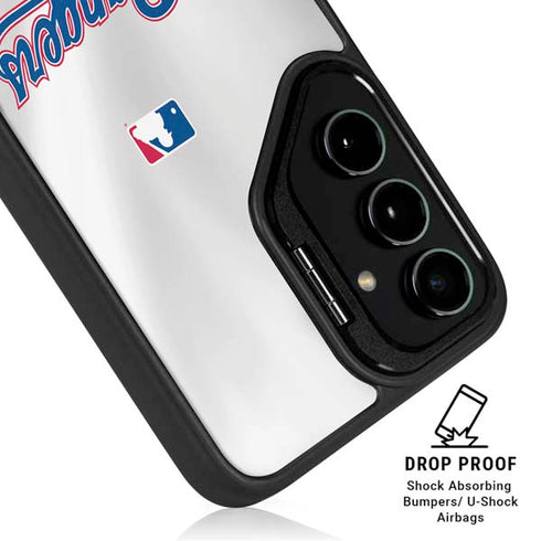 MLB Texas Rangers Home Jersey Galaxy S25 Ultra Kickstand Case