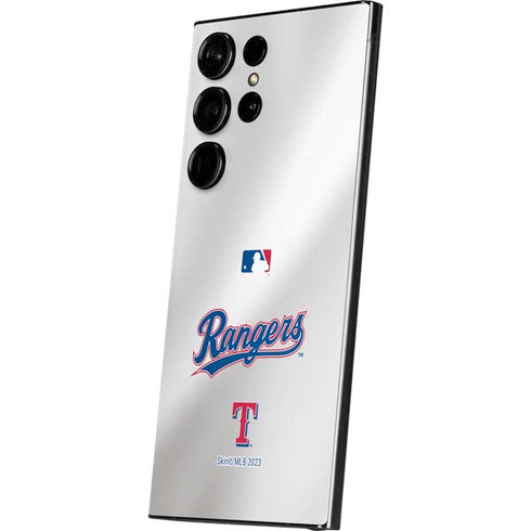 MLB Texas Rangers Home Jersey Galaxy S25 Ultra Skin