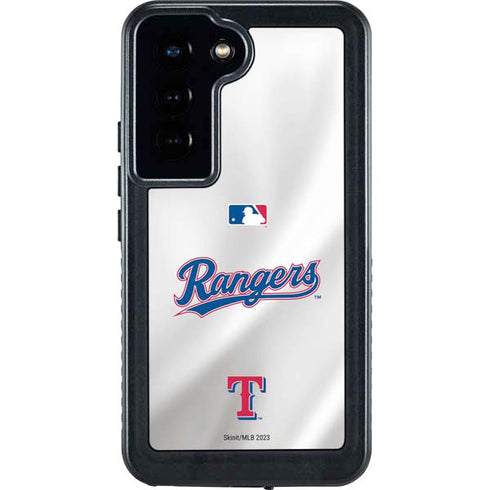 MLB Texas Rangers Home Jersey Galaxy S24 Waterproof Case