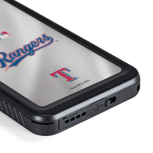 MLB Texas Rangers Home Jersey Galaxy S24 Waterproof Case
