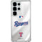 MLB Texas Rangers Home Jersey Galaxy S25 Ultra Clear Case
