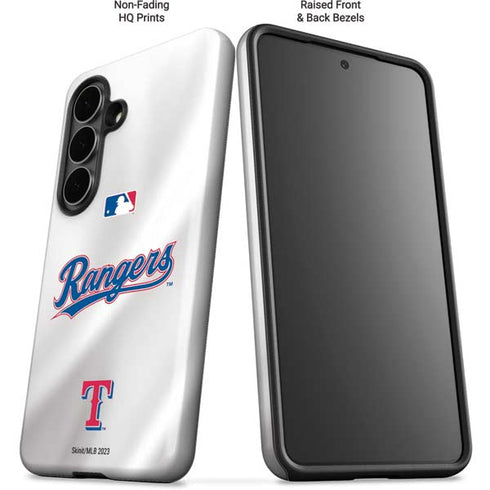 MLB Texas Rangers Home Jersey Galaxy S26 Impact Case