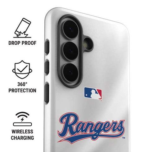 MLB Texas Rangers Home Jersey Galaxy S26 Plus Impact Case