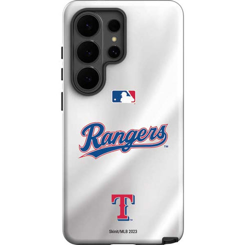 MLB Texas Rangers Home Jersey Galaxy S26 Ultra Impact Case