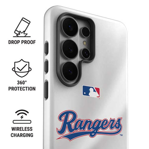 MLB Texas Rangers Home Jersey Galaxy S26 Ultra Impact Case