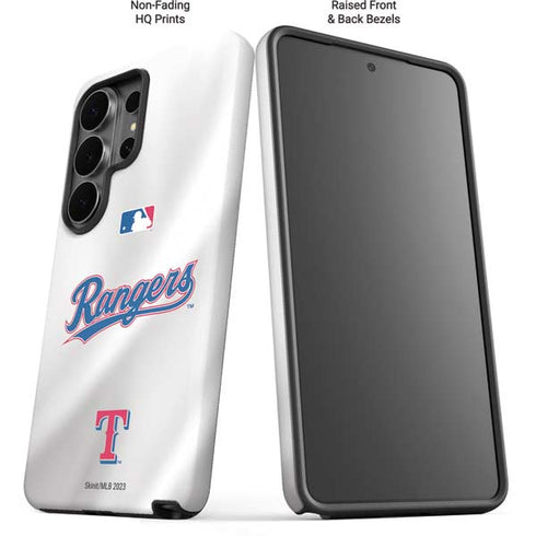 MLB Texas Rangers Home Jersey Galaxy S26 Ultra Impact Case