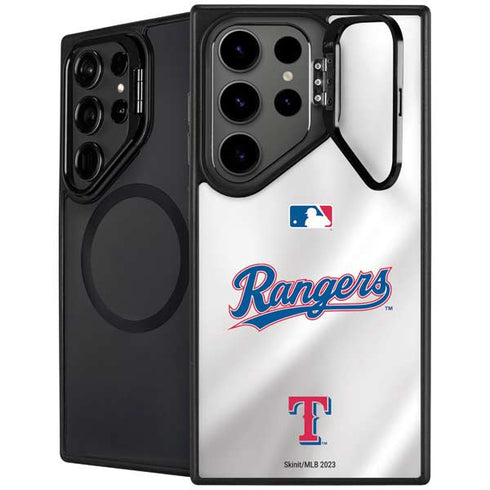 MLB Texas Rangers Home Jersey Galaxy S26 Ultra Kickstand Case