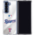 MLB Texas Rangers Home Jersey Galaxy Z Fold6 Clear Case