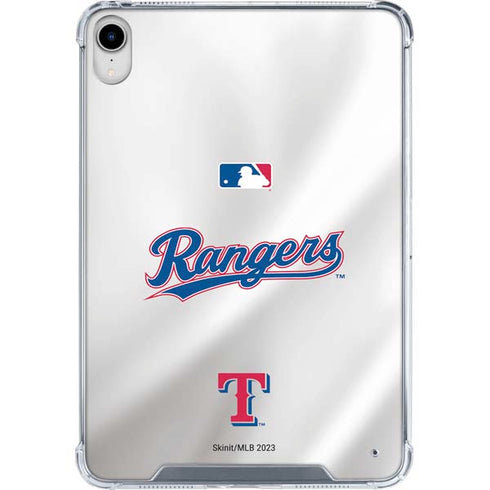 MLB Texas Rangers Home Jersey iPad 11th Gen (2025) Clear Case