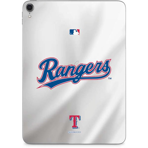 MLB Texas Rangers Home Jersey Apple iPad Pro Skin