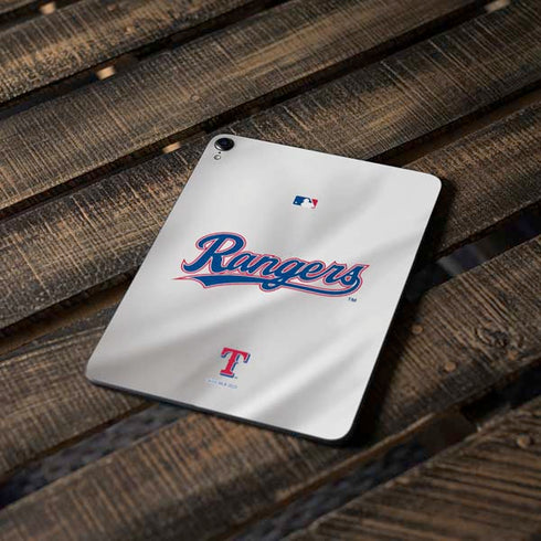 MLB Texas Rangers Home Jersey Apple iPad Pro Skin