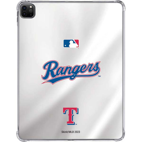 MLB Texas Rangers Home Jersey iPad Pro 11in (2024) Clear Case