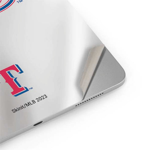 MLB Texas Rangers Home Jersey iPad Pro 13in M4 (2024) Skin