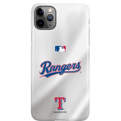 MLB Texas Rangers Home Jersey iPhone Cases