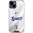 MLB Texas Rangers Home Jersey iPhone 15 Clear Case