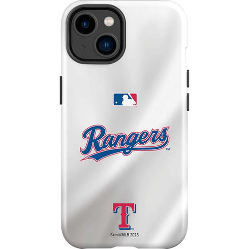 MLB Texas Rangers Home Jersey iPhone 15 Impact Case