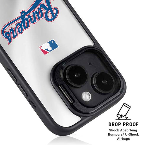 MLB Texas Rangers Home Jersey iPhone 15 Plus Kickstand Case