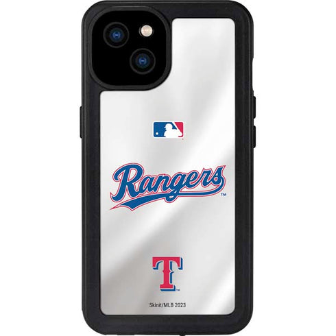 MLB Texas Rangers Home Jersey iPhone 15 Plus Waterproof Case