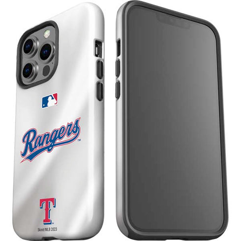 MLB Texas Rangers Home Jersey iPhone 15 Pro Impact Case