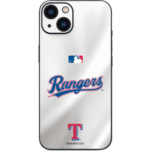 MLB Texas Rangers Home Jersey iPhone 15 Skin