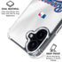 MLB Texas Rangers Home Jersey iPhone 16 Clear Case