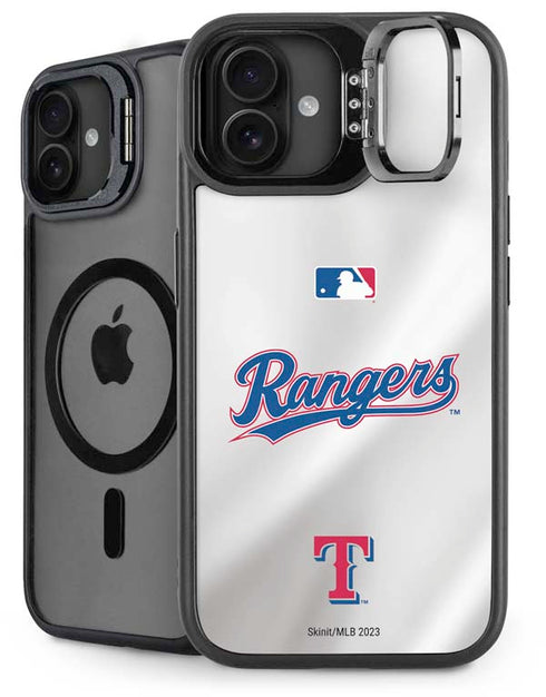 MLB Texas Rangers Home Jersey iPhone 16 Plus Kickstand Case