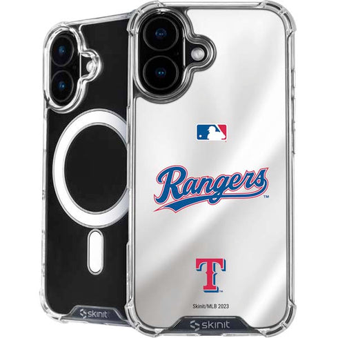 MLB Texas Rangers Home Jersey iPhone 16 Plus MagSafe Case