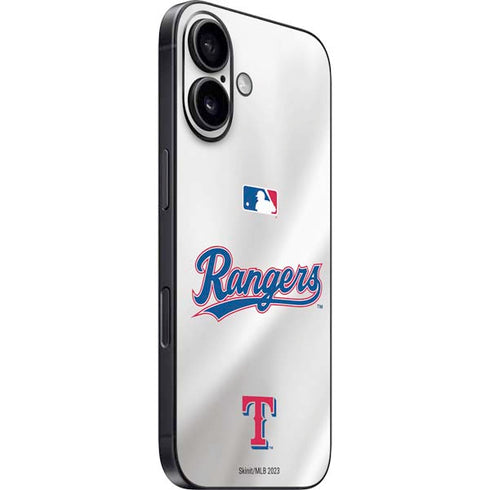 MLB Texas Rangers Home Jersey iPhone 16 Skin
