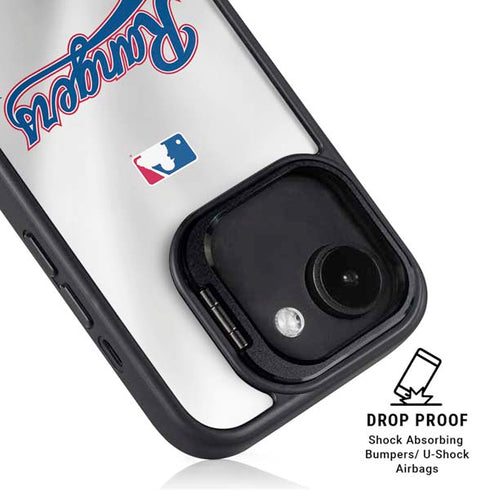 MLB Texas Rangers Home Jersey iPhone 16e Kickstand Case