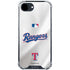 MLB Texas Rangers Home Jersey iPhone 16e Clear Case