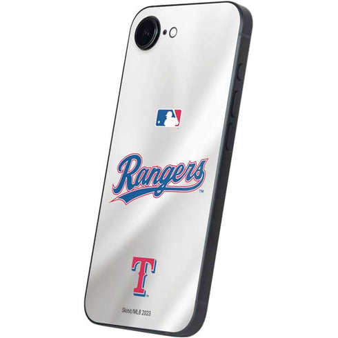 MLB Texas Rangers Home Jersey iPhone 16e Skin