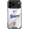 MLB Texas Rangers Home Jersey iPhone 18 Pro Max Clear Case