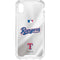 MLB Texas Rangers Home Jersey iPhone XS Clear Case