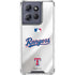 MLB Texas Rangers Home Jersey Moto G 5G (2025) Clear Case