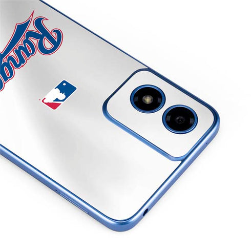 MLB Texas Rangers Home Jersey Moto G Play 4G (2024) Skin