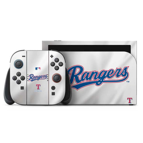 MLB Texas Rangers Home Jersey Nintendo Skins