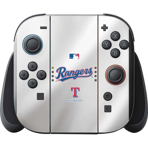 MLB Texas Rangers Home Jersey Nintendo Switch 2 (2025) with Joy-Con Skin