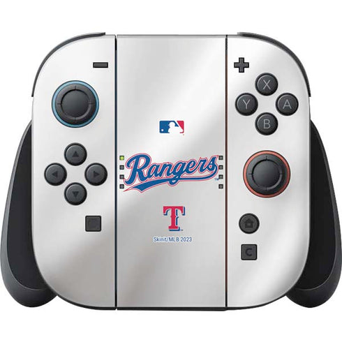 MLB Texas Rangers Home Jersey Nintendo Skins
