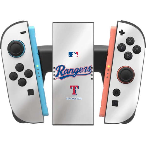 MLB Texas Rangers Home Jersey Nintendo Switch 2 (2025) Joy-Con Controller Skin