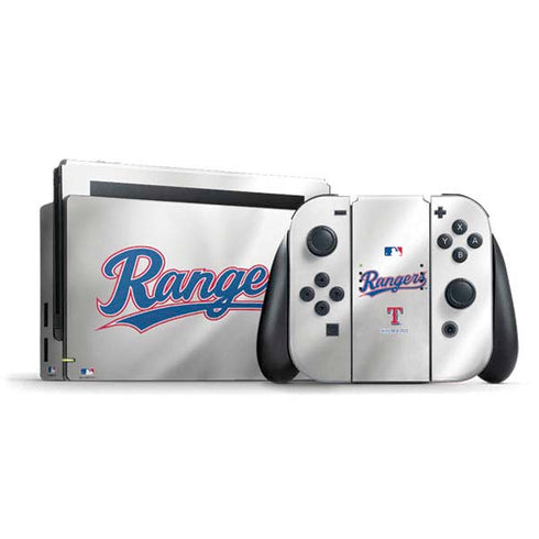 MLB Texas Rangers Home Jersey Nintendo Skins