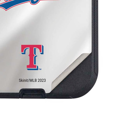 MLB Texas Rangers Home Jersey Otterbox Defender iPhone Skin