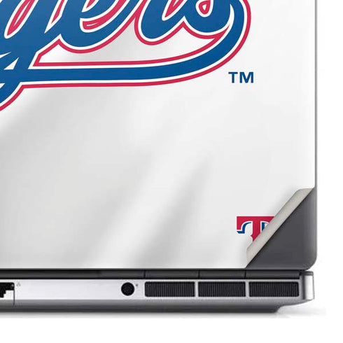 MLB Texas Rangers Home Jersey Dell Precision Skin