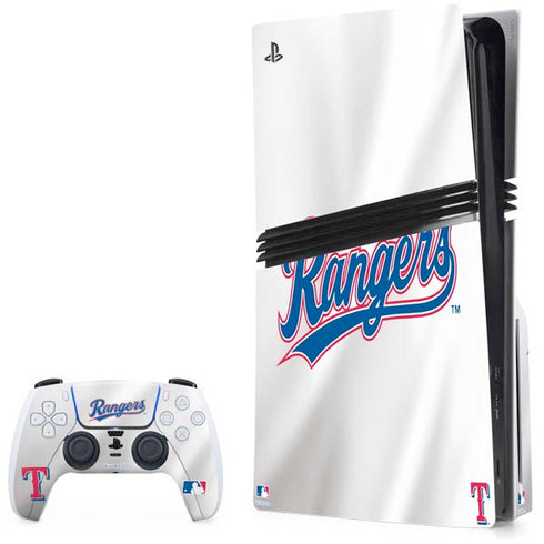 MLB Texas Rangers Home Jersey PlayStation PS5 Skins