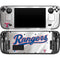 MLB Texas Rangers Home Jersey Steam Deck Handheld Gaming Computer OLED Skin