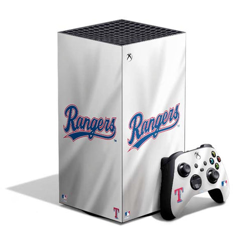 MLB Texas Rangers Home Jersey XBox Series X Digital Edition Bundle Skin