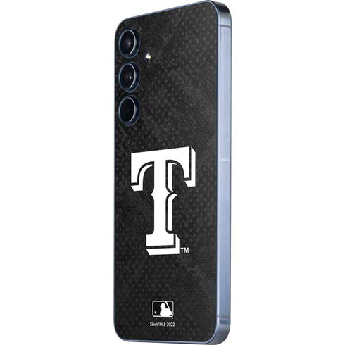 MLB Texas Rangers Jays Dark Wash Galaxy A36 5G Skin