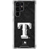 MLB Texas Rangers Jays Dark Wash Galaxy S23 Ultra Clear Case