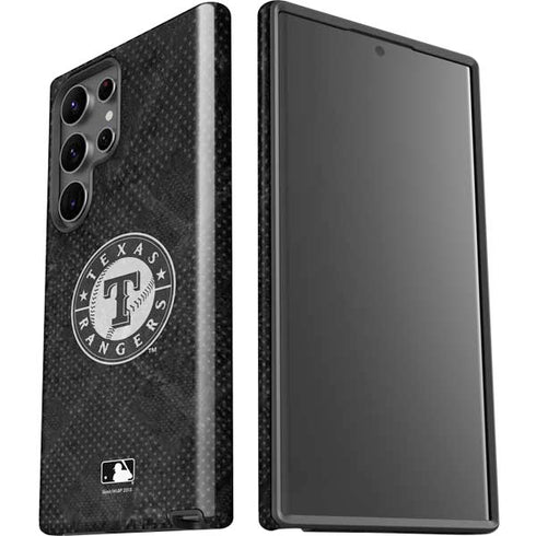 MLB Texas Rangers Jays Dark Wash Galaxy S23 Ultra Pro Case